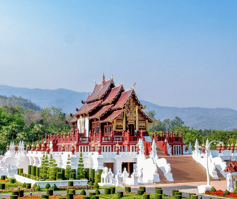 Rajapruek Royal Park in Chiang Mai