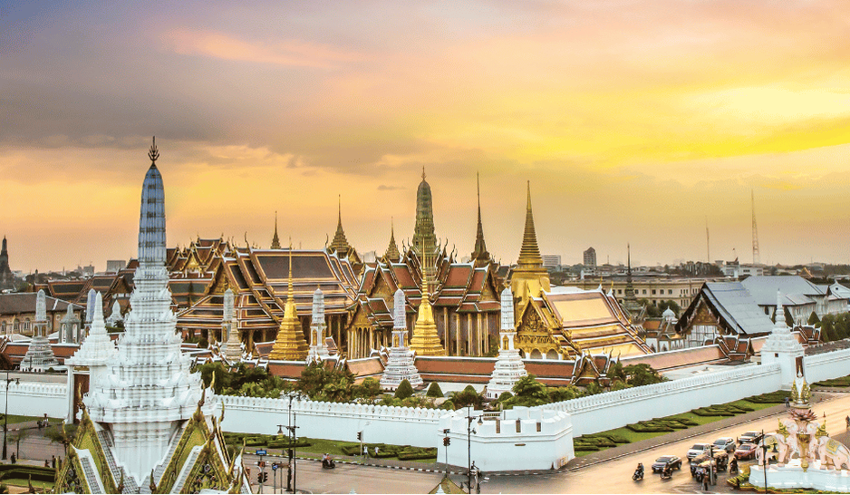 Wat Phra Kaew temple in Bangkok