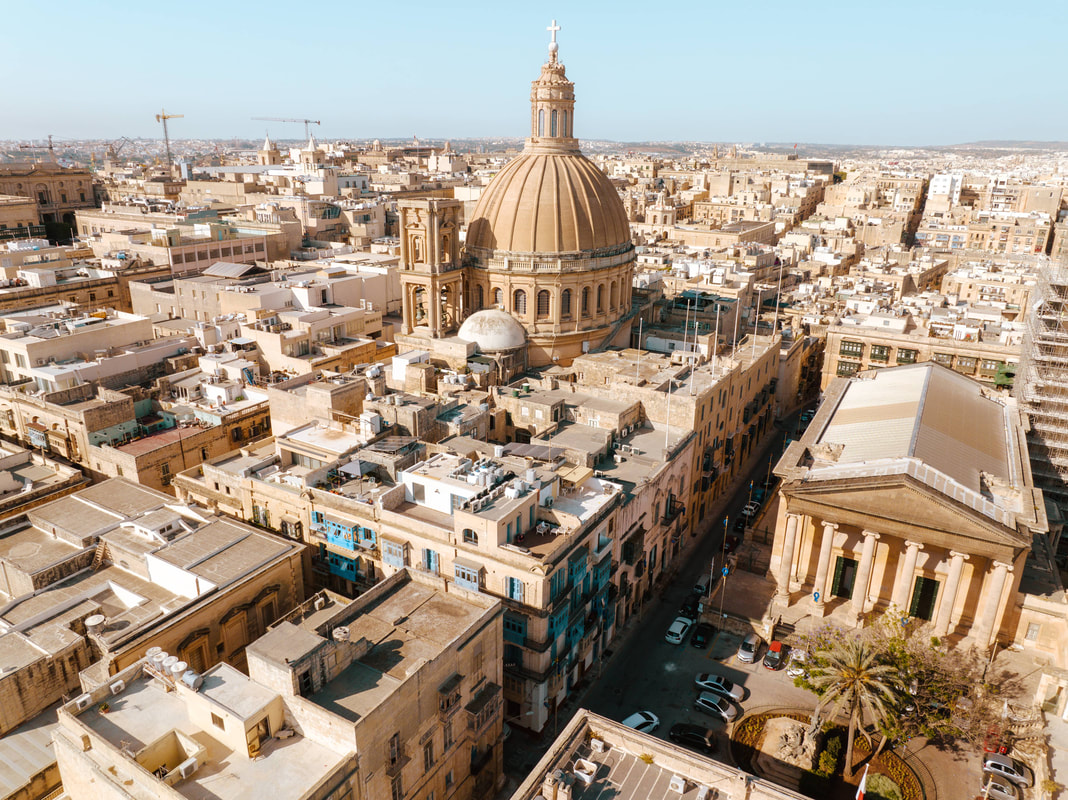 Valletta from above